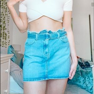 Pacsun jean skirt